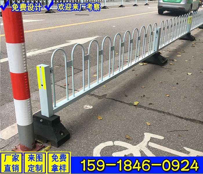 潮州定制市政護(hù)欄 交通道路欄桿 乙型京式護(hù)欄廠家