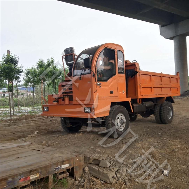 時興定制四不像車載挖機 工程用四驅大馬力挖土拉沙用帶鉤機拖拉機