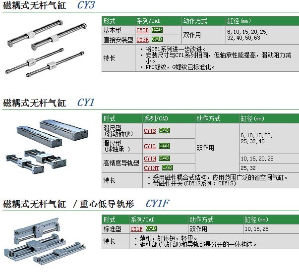 CY3RG20-160快速報(bào)價