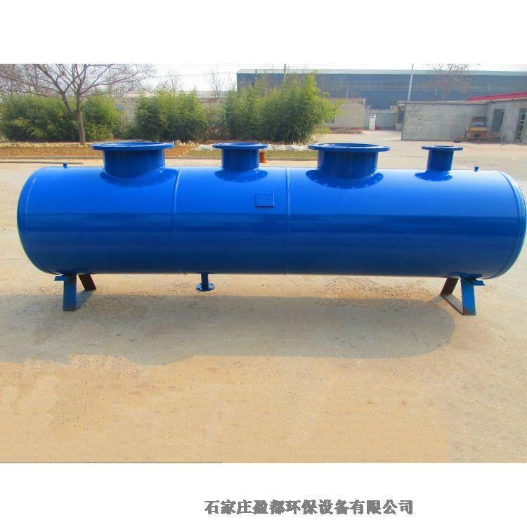 不銹鋼立式分集水器九江 冷凍站分集水器 蒸汽鍋爐分汽缸