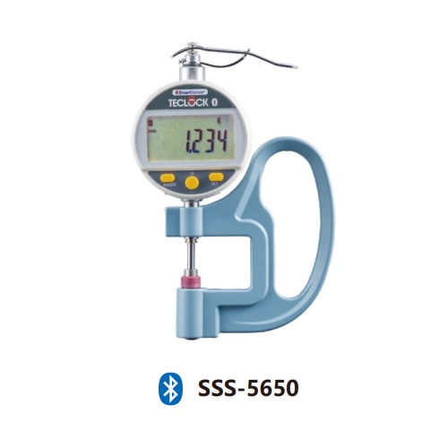 日本得樂(lè)TECLOCK帶藍(lán)?傳輸數(shù)顯厚度表SSS-5650