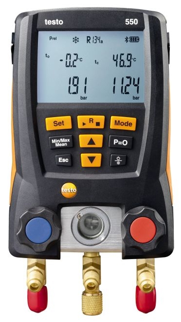 testo 550 - 智能基礎級電子冷媒表