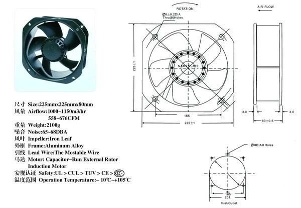 SF22580A2防爆軸流風(fēng)機(jī)、SF22580A2防爆軸流風(fēng)扇