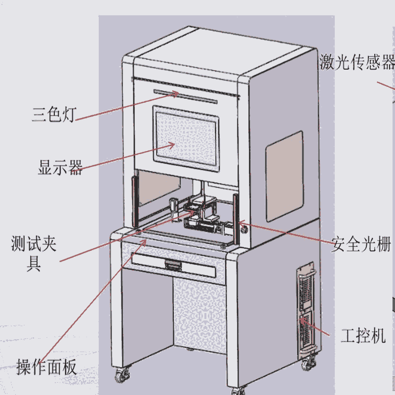 鉸鏈轉(zhuǎn)軸Hinge間歇試驗(yàn)機(jī)