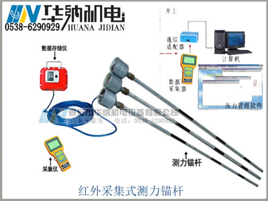 廣西礦用紅外采集式測(cè)力錨桿