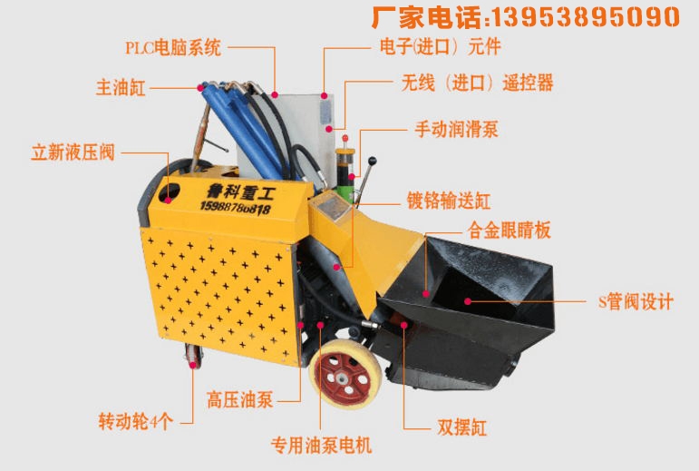 山西呂梁文水縣小型混凝土拖泵價格有所調(diào)整