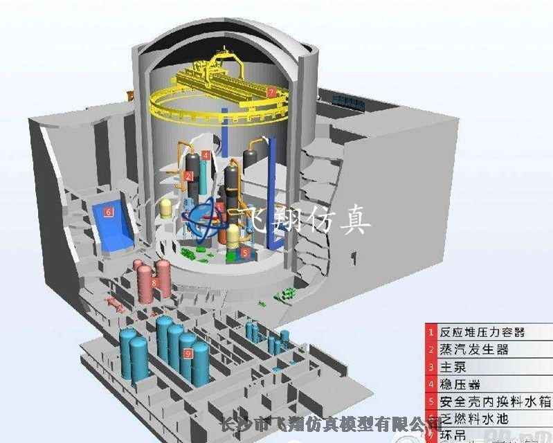 穩(wěn)壓器模型長沙飛翔模型專業(yè)定制