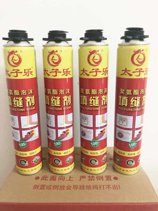 太子樂(lè)通用型750ml門(mén)窗聚氨酯泡沫填縫劑