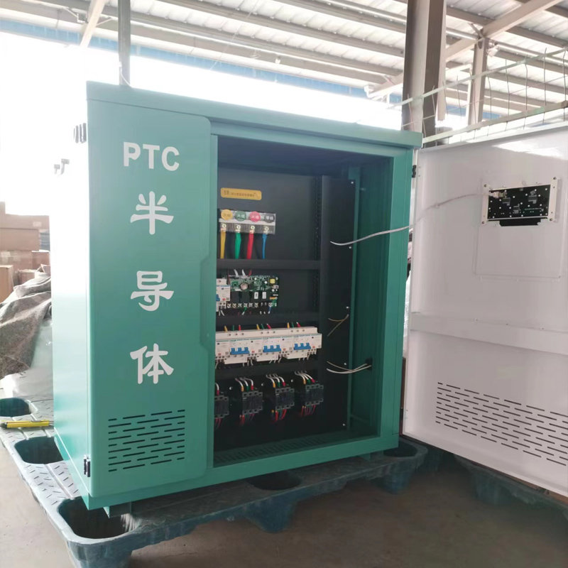 匠奧PTC半導(dǎo)體電采暖熱水鍋爐煤改電5管模塊式供暖500平熱水1.4噸