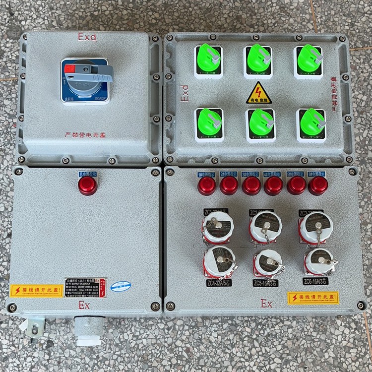 防爆動(dòng)力檢修箱 BXX51-3K100XX防爆電源插座箱