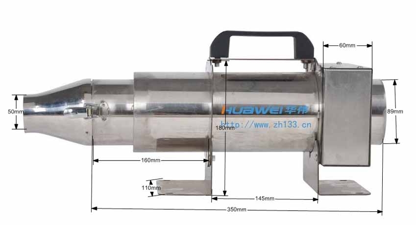 HWIR450Q-4大功率工業(yè)熱風器 工業(yè)熱風筒 熱風發(fā)生機 工業(yè)電吹風機