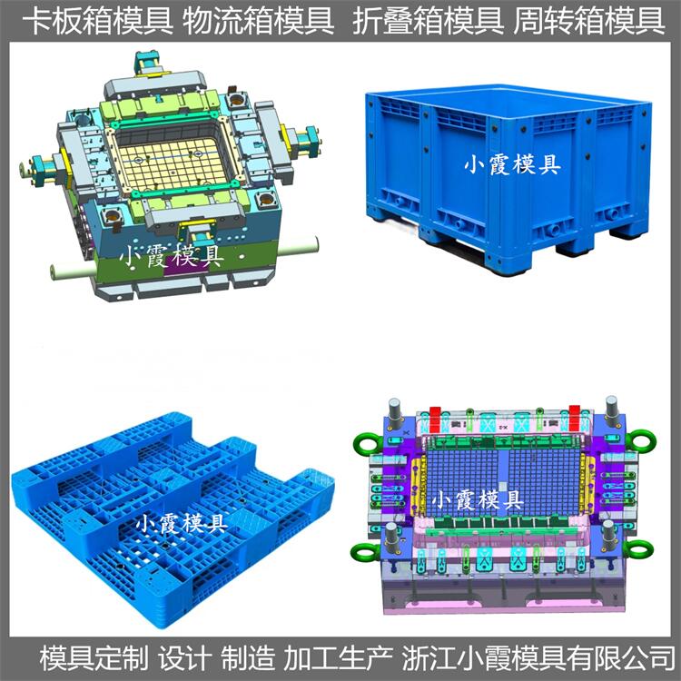 注塑模具生產(chǎn)廠家 大型卡板箱塑料模具 新款式