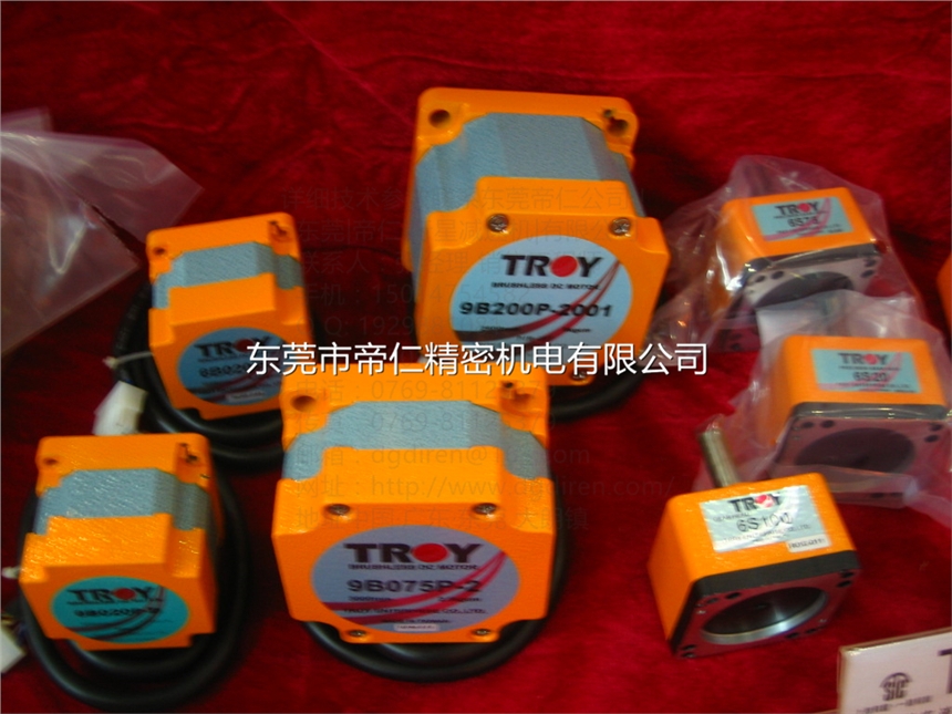 臺(tái)灣泰映TROY電機(jī)6B040P-2 泰映減速機(jī)6D100驅(qū)動(dòng)器TROY DB0