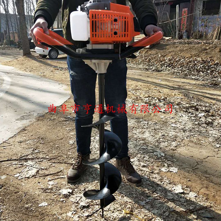 鉆洞挖坑機 廠家供應植樹施肥挖坑機 柱狀坑打眼機