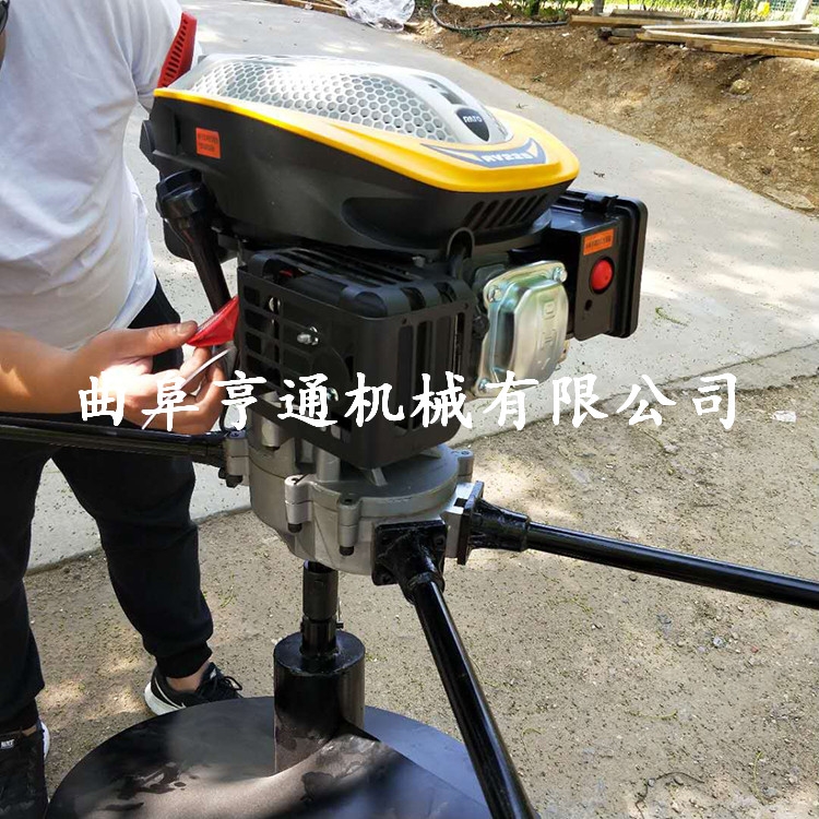 汽油植樹挖坑機(jī) 多功能汽油打洞機(jī) 新型車載式種植鉆孔機(jī)