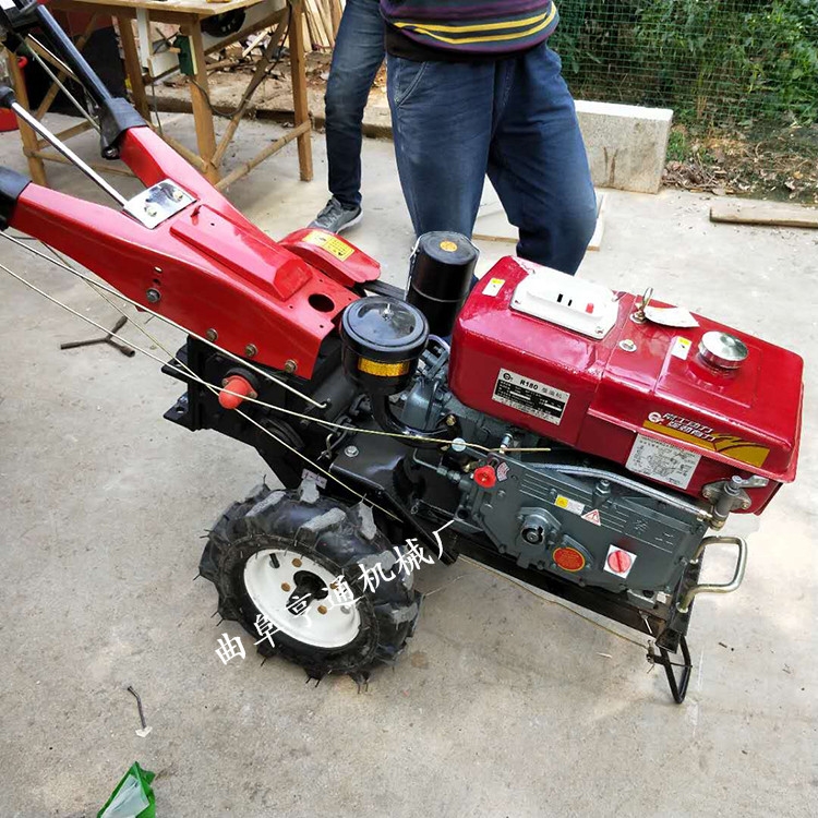 農用手扶拖拉機旋耕機 12馬力手扶旋耕機 果園手扶拖拉機