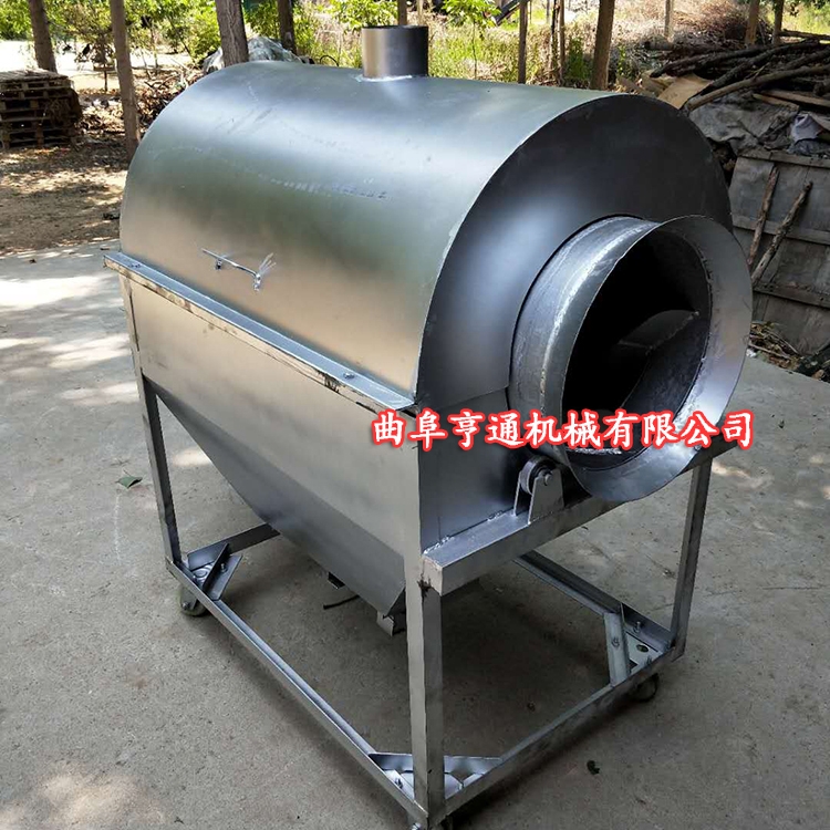 電加熱型花生芝麻炒貨機 炒栗子機炒瓜子機 滾筒電熱炒藥機