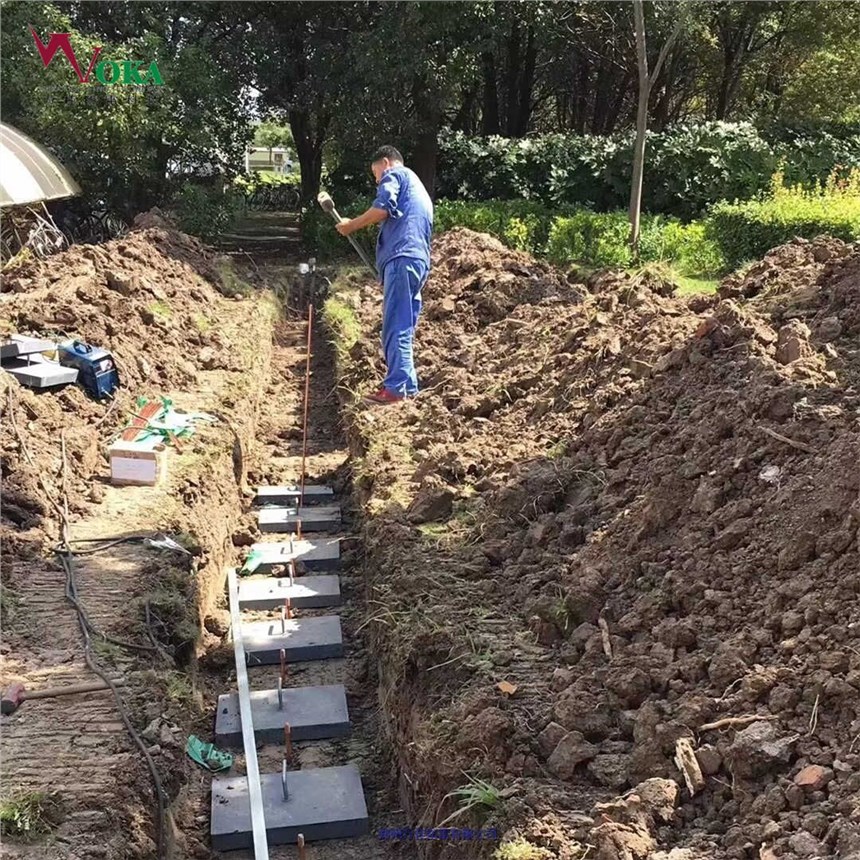 500kv桿塔防雷接地工程，高山鐵塔1歐姆公共接地電阻，新型液態(tài)降阻材料