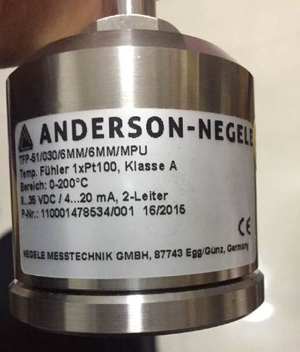 ANDERSON-NEGELE溫度傳感器TFP-51用于測(cè)量液體介質(zhì)溫度