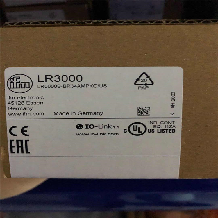 IFM易福門(mén)傳感器LR3000/DI0101全新原裝正品現(xiàn)貨