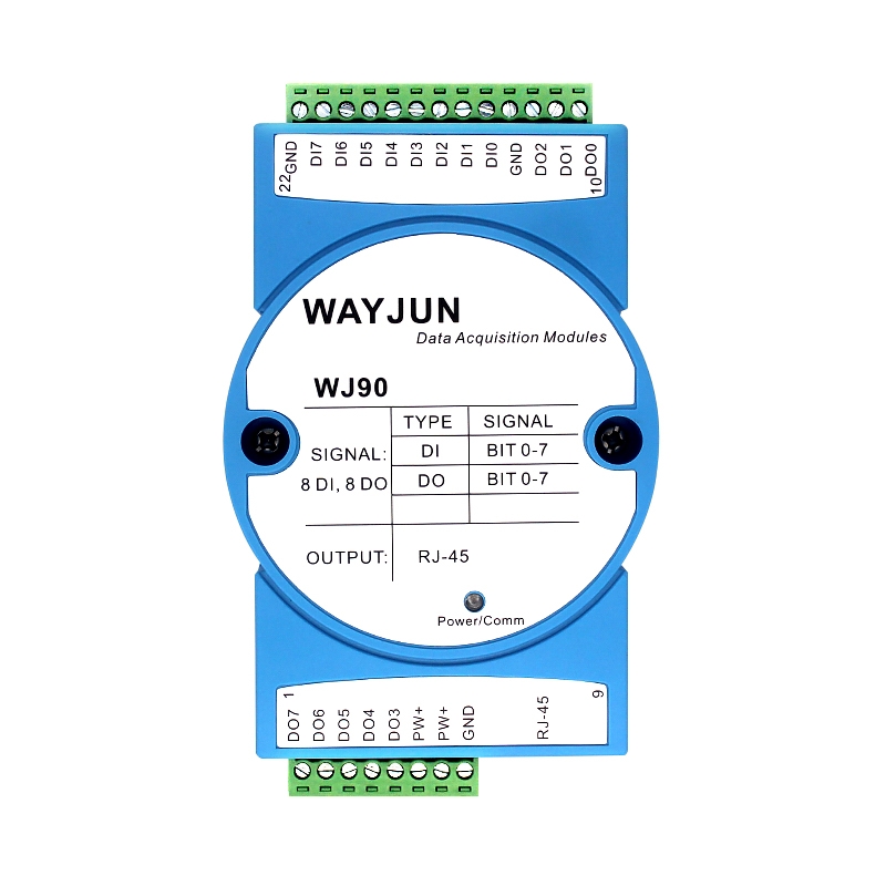 八路開關(guān)量轉(zhuǎn)Modbus TCP