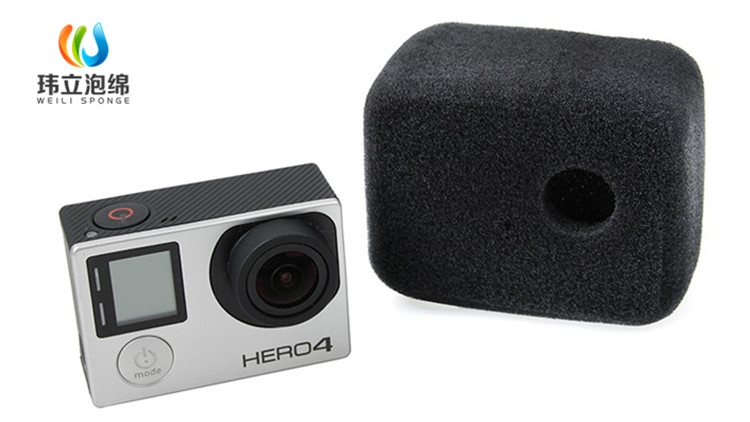 高密度海綿 gopro hero4s相機(jī)海綿罩 防震相機(jī)海綿