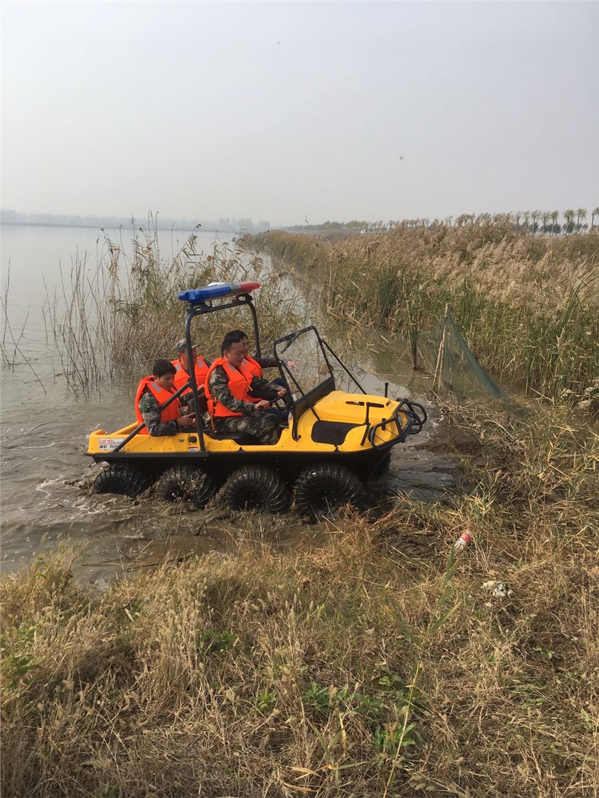 水陸兩棲、全地形、全地域、全天候水域救援裝備全地形車