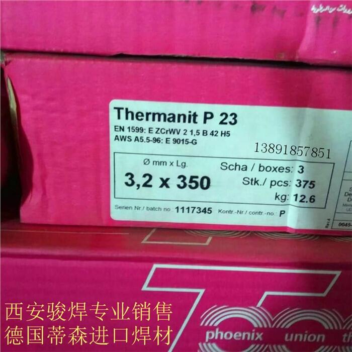 德國蒂森Thermanit P23焊條E9018-G焊條 焊接T23、P23焊條