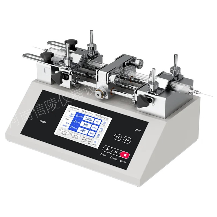 TSD01-01實(shí)驗(yàn)加液機(jī)智能程序雙向推拉注射泵