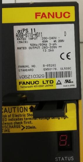 FANUC主軸驅(qū)動器A06B-6112-H006全新規(guī)格型號