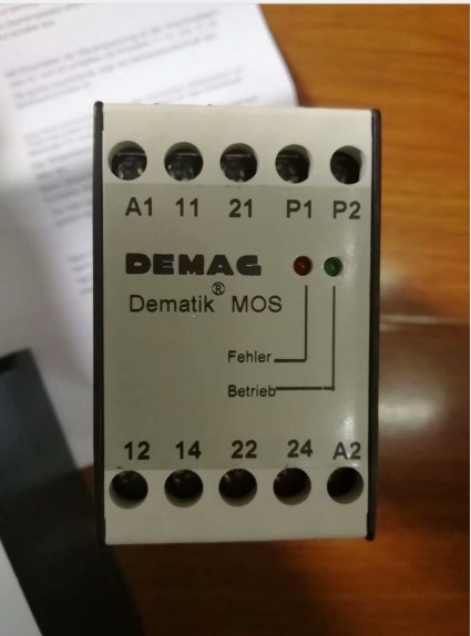 DEMAG現(xiàn)貨銷售PTC電熱調節(jié)器跳閘裝置電機熱保護監(jiān)控MOS 220V-240V