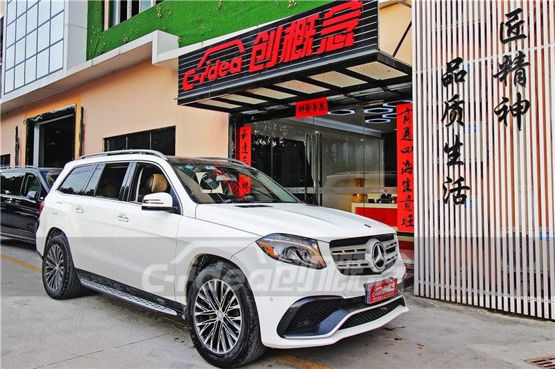 創(chuàng)概念改裝奔馳GLS450全新內飾，效果不輸商務車