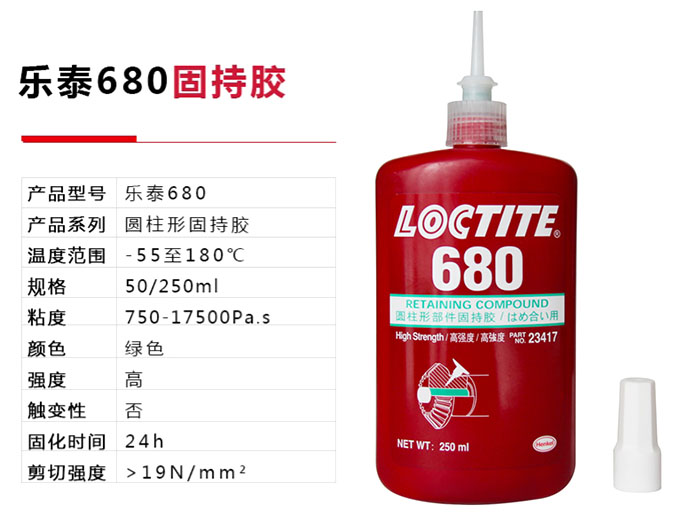 固持膠樂泰680固持膠