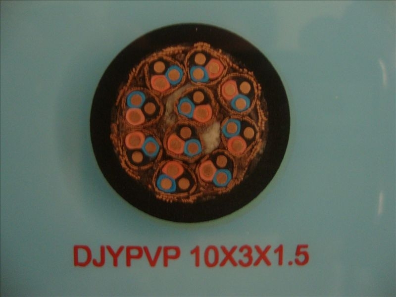 DJYP2VP2-6*2*1儀表信號電纜施工方法