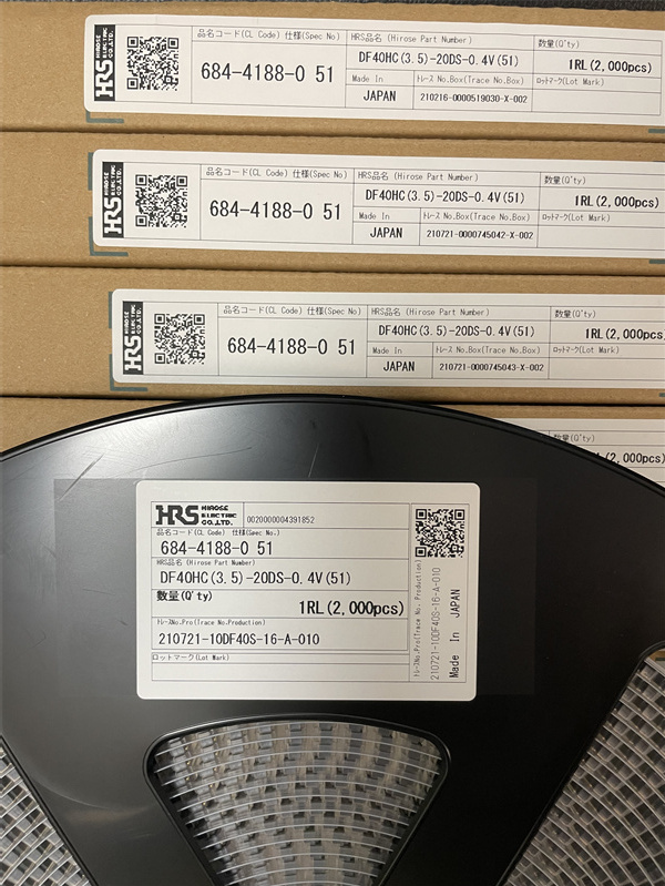 南昌市廣瀨HRS連接器DF40HC(3.5)-20DS-0.4V