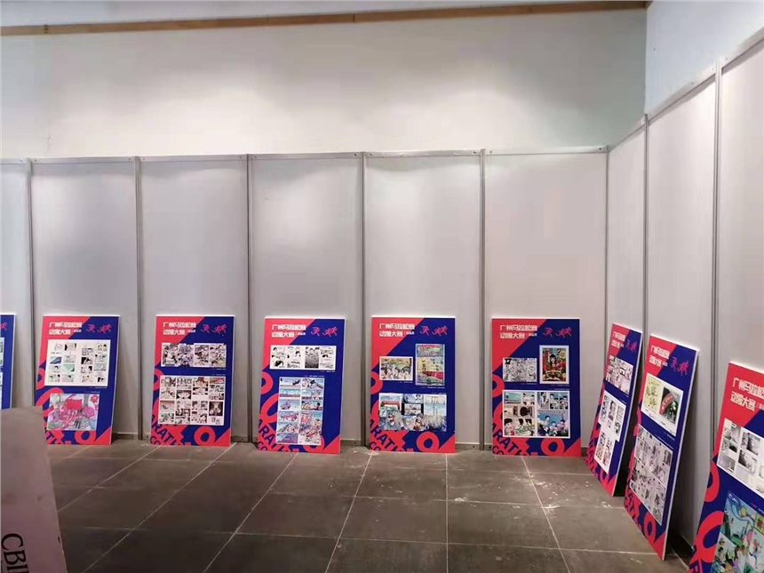 廣東珠海市圖書館展板出租興葉掛畫展板大量出租