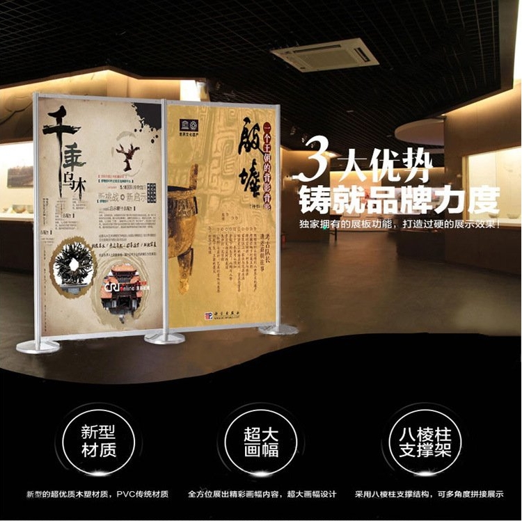 汕頭展板出租，掛畫展板租賃，展柜租賃