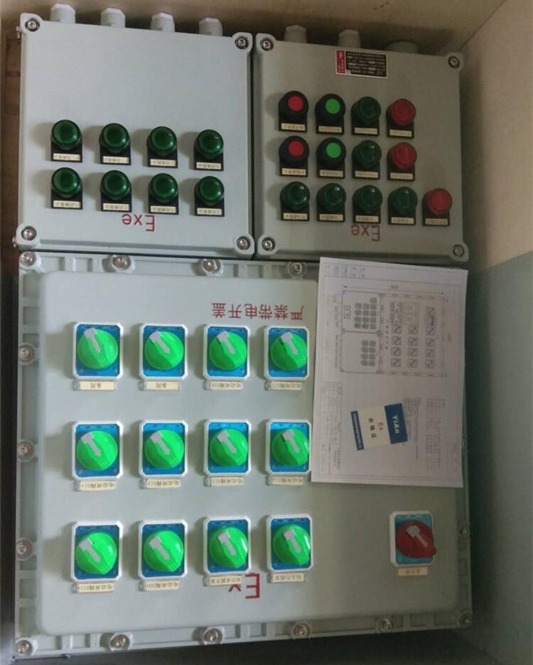 西安市防爆變頻調速動力控制箱正反轉啟動箱益安定制廠家