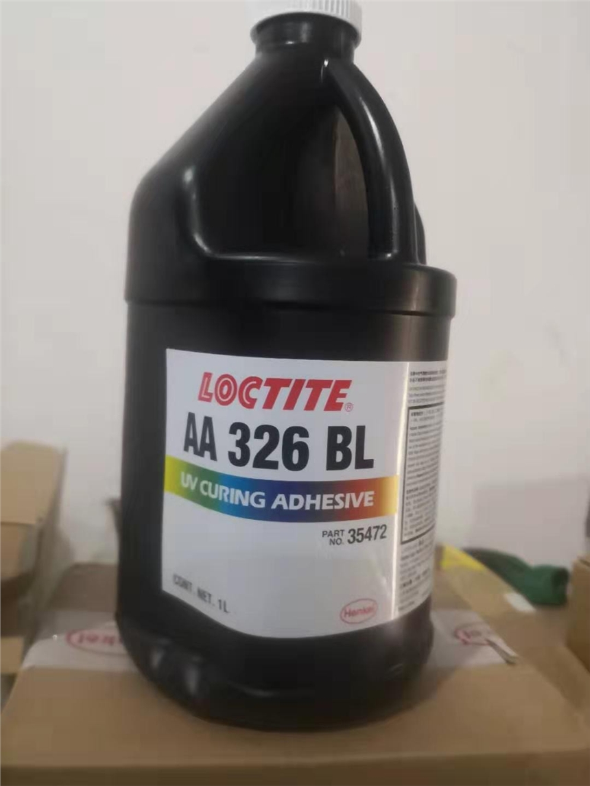 正品LOCTITE樂泰UV Blue326膠水 樂泰326紫外線藍色厭氧結(jié)構(gòu)膠 1L