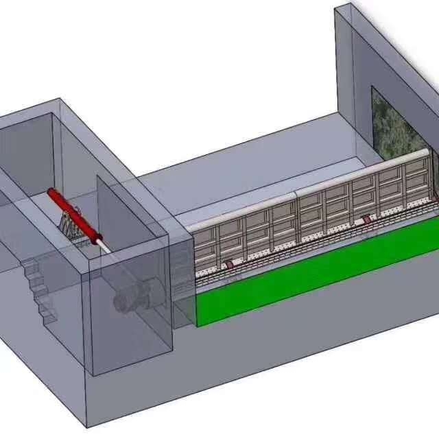 海南液壓翻板鋼閘門型號大全