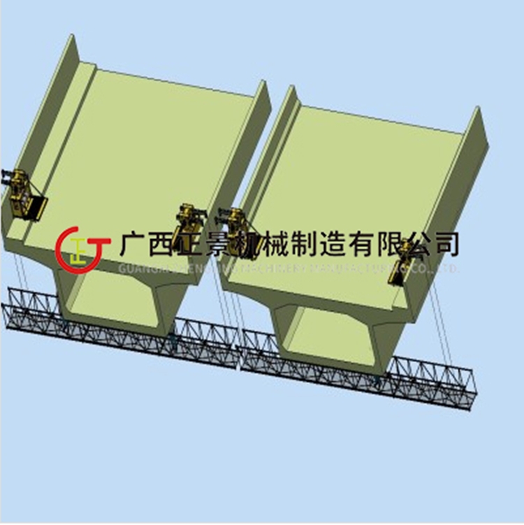 橋底檢修施工吊籃 橋梁涂裝作業(yè)平臺