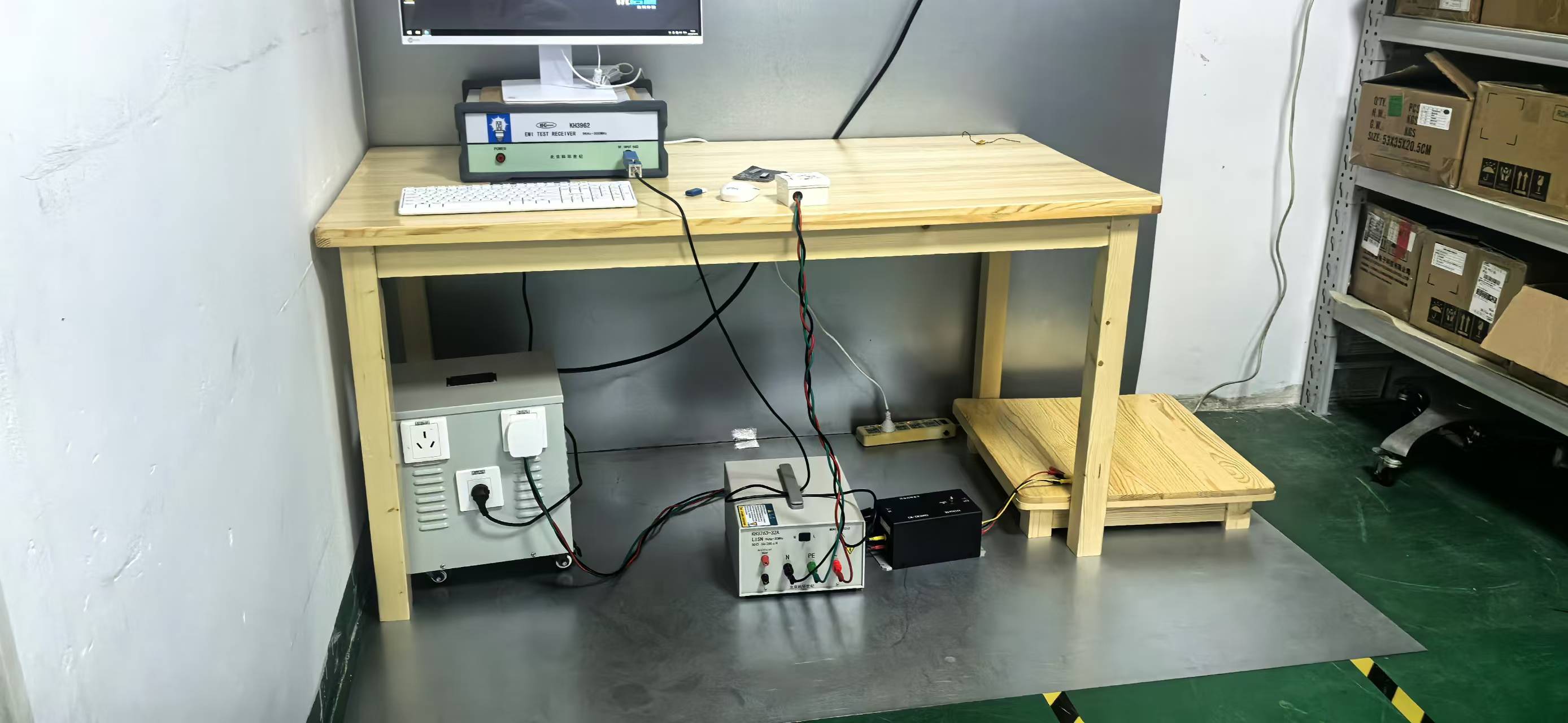 科環(huán)24年新升級(jí)款emc傳導(dǎo)輻射一體測(cè)試設(shè)備KH3962