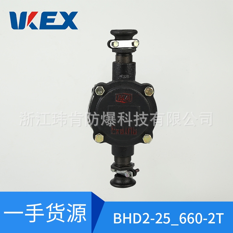 廠家直銷BHD2-25/660-2T礦用電纜接線盒 二通接線盒 價(jià)格