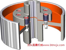 帶制動(dòng)輪彈性套柱銷(xiāo)聯(lián)軸器