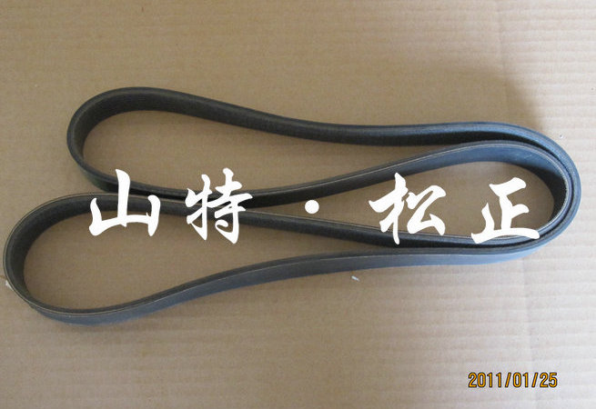 小松挖掘機(jī)PC400-7發(fā)動(dòng)機(jī)風(fēng)扇皮帶，風(fēng)扇皮帶輪，小松配件