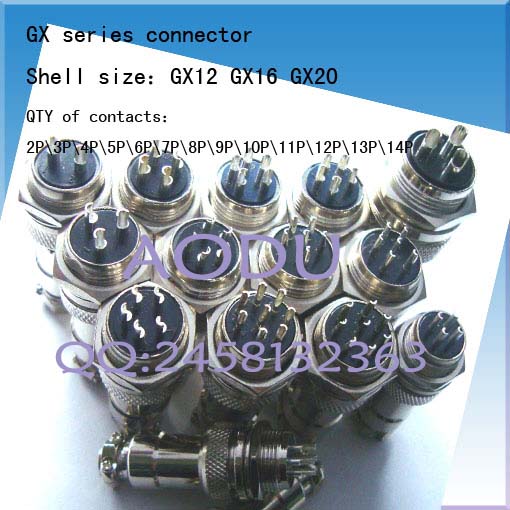 GX12 GX16 GX20航空插頭 連接器connector 臺灣錩鋼PLT系