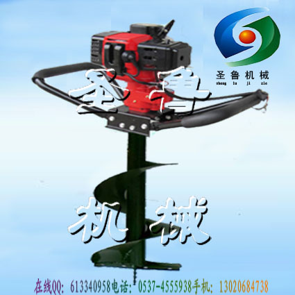 手提挖坑機(jī) 輕便挖坑機(jī)價(jià)格 圣魯牌小型挖坑機(jī)