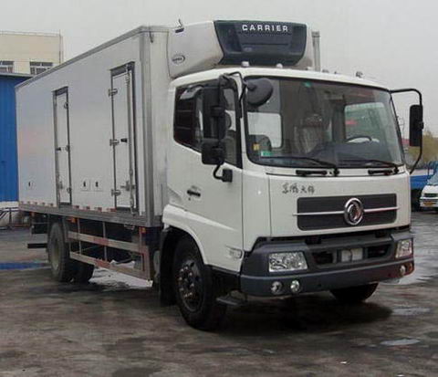 普洱冷藏車廠家，東風冷藏車價格，福瑞卡冷藏車