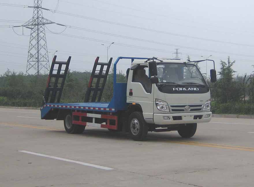 南寧平板運輸車價格，北海平板運輸車廠家，防城港挖掘機運輸車