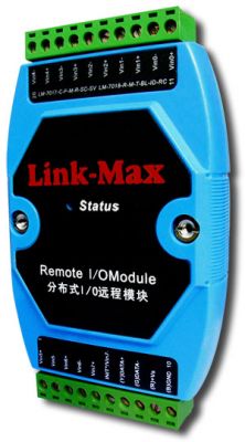 Link-Max支持Modbus RTU協議的遠程開關量輸入輸出